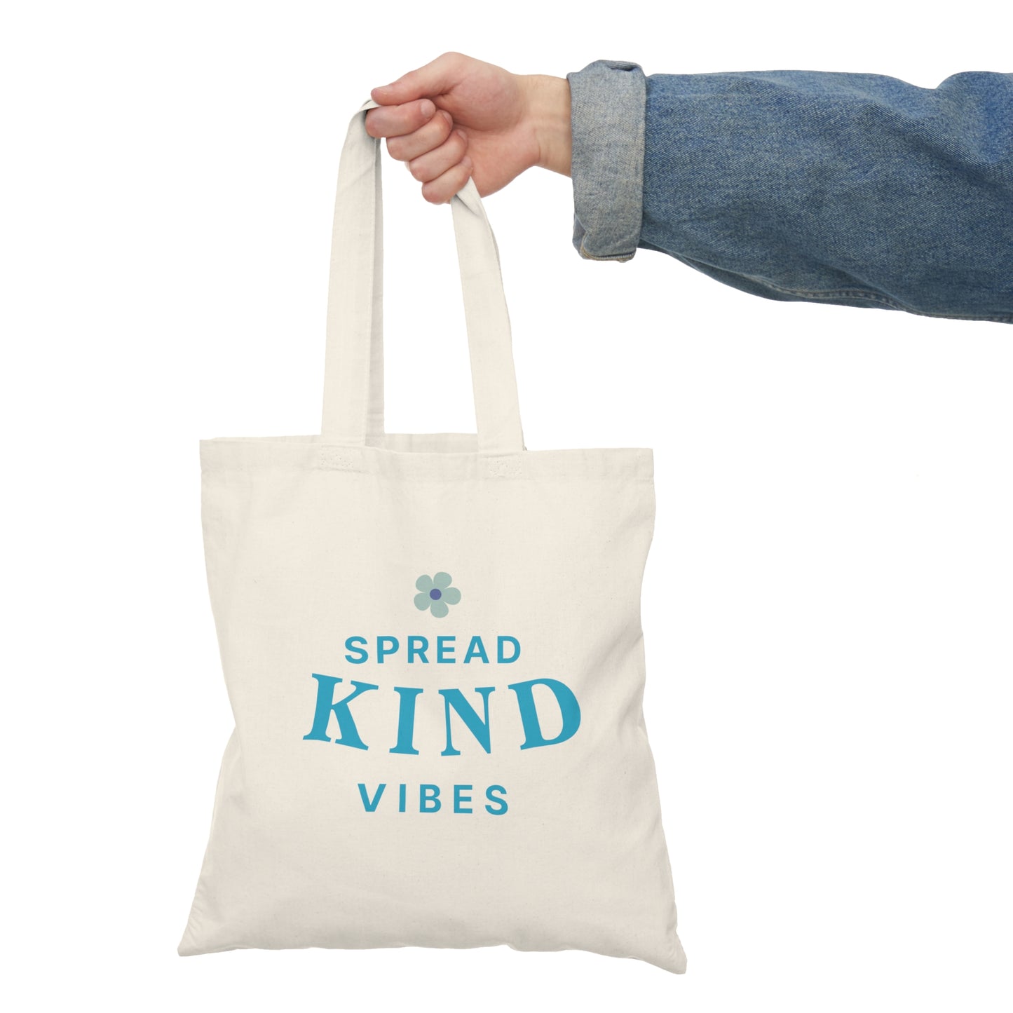 Spread Kind Vibes - Natural Tote Bag