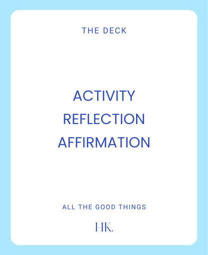 The Deck - Self-Care Card Set (Printable/Digital)